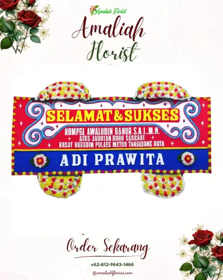 Papan Bunga Ucapan Selamat Pesisir Selatan